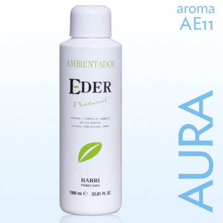 Ambientador EDER Natural 1 litro - Aroma: AE11 AURA Recuerda a Eternity