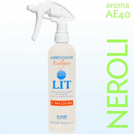 Ecological Air Freshener LIT Spray AE40 NEROLI Reminds of Caprichos Azahar