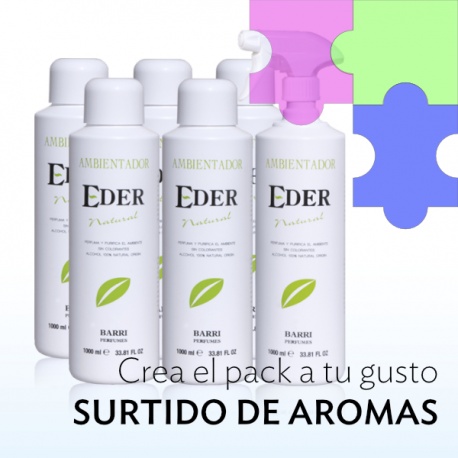 Pack 6 Litros Ambientador EDER (Sortido de Aromas)